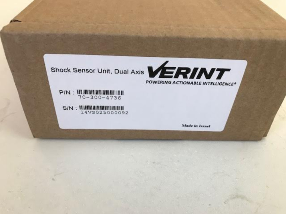 Verint Shock Sensor Unit, Dual Axis