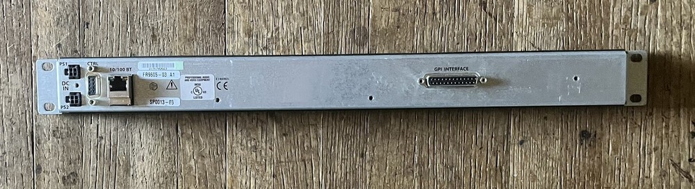 Miranda NV9605 Paging Control Panel