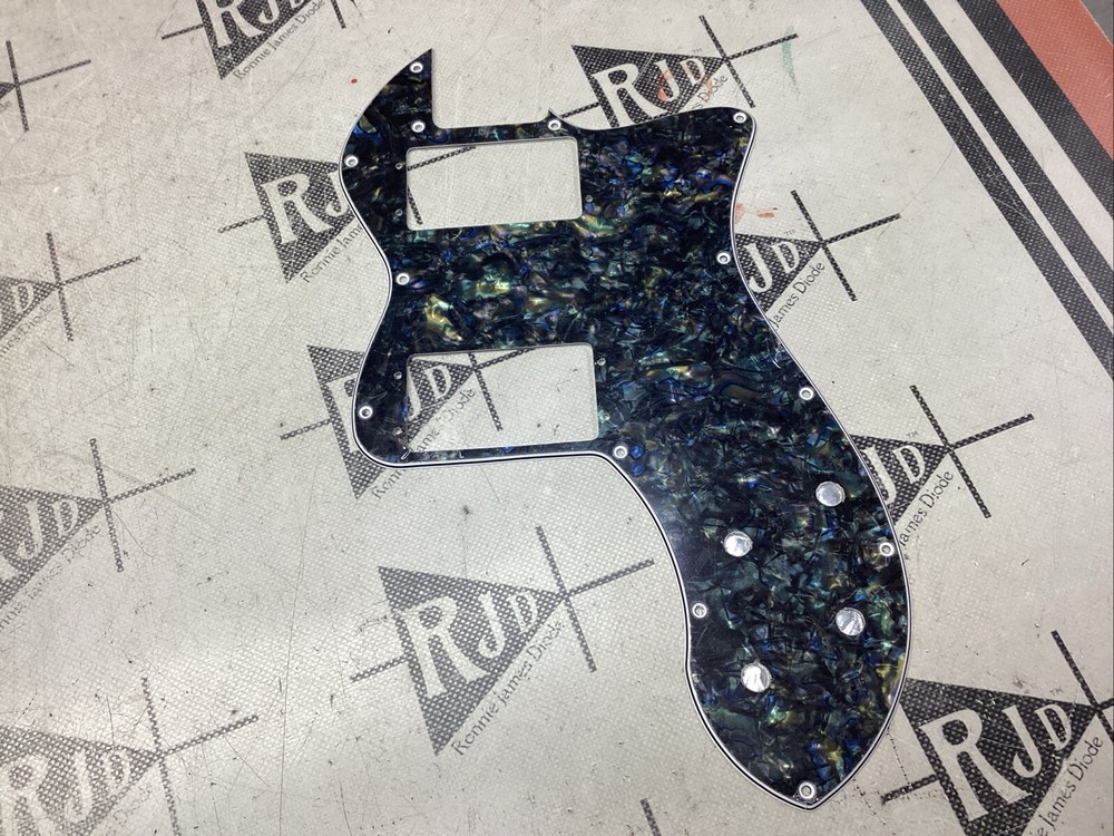 WD Custom Tele Thinline Wide Range Guitar Plate Pickguard Abalone