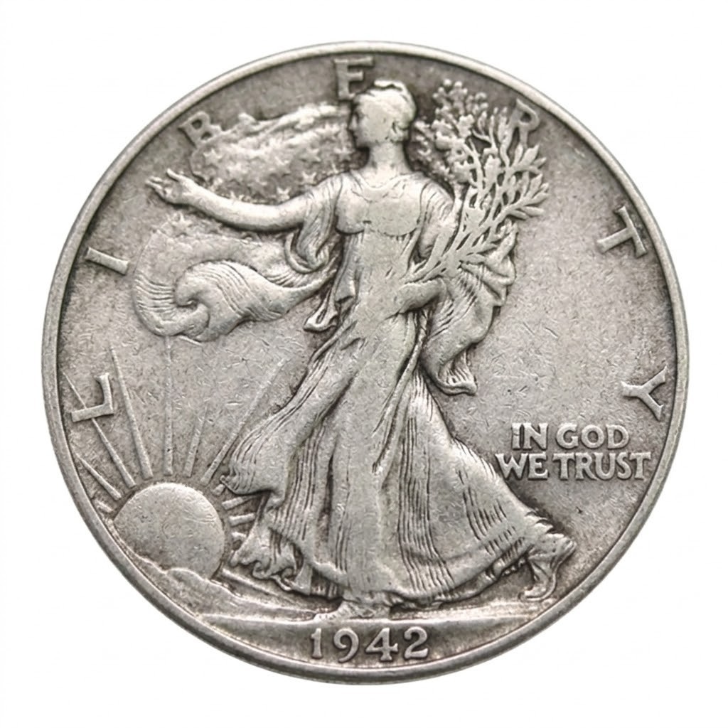 Walking Liberty Half Dollar 90% Silver Random Date