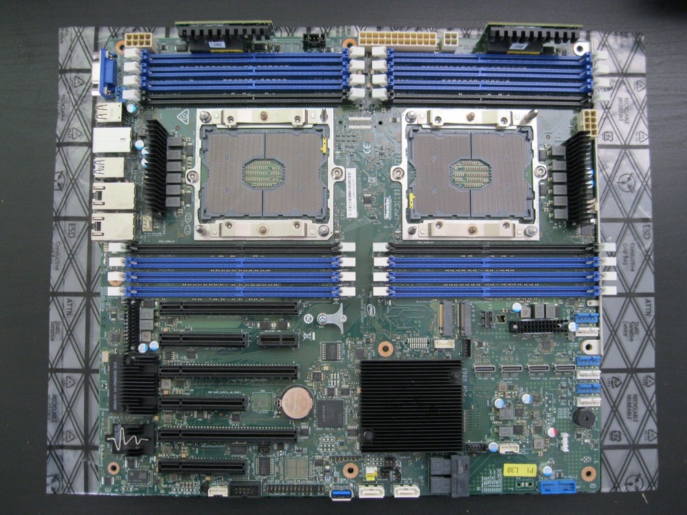 Intel Server Board S2600ST w/ Coolers & IO | No CPU NO RAM