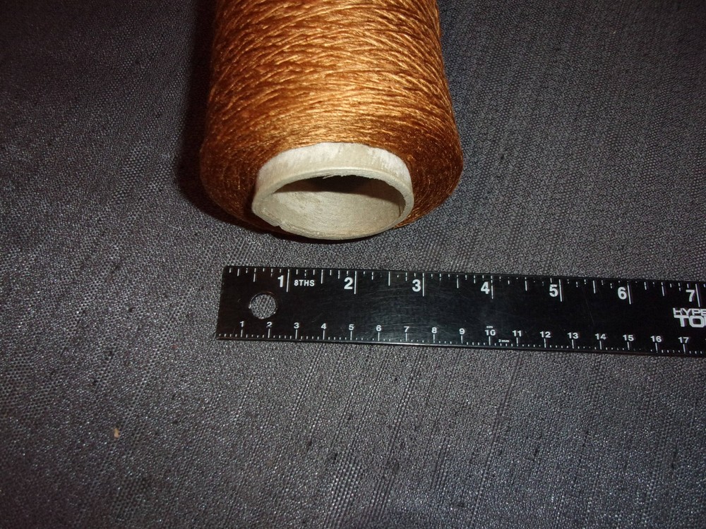 NEW RAYON CONSTRUCTION MASON STRING THREAD LINE BONDED TWINE CARMEL 1000 FEET