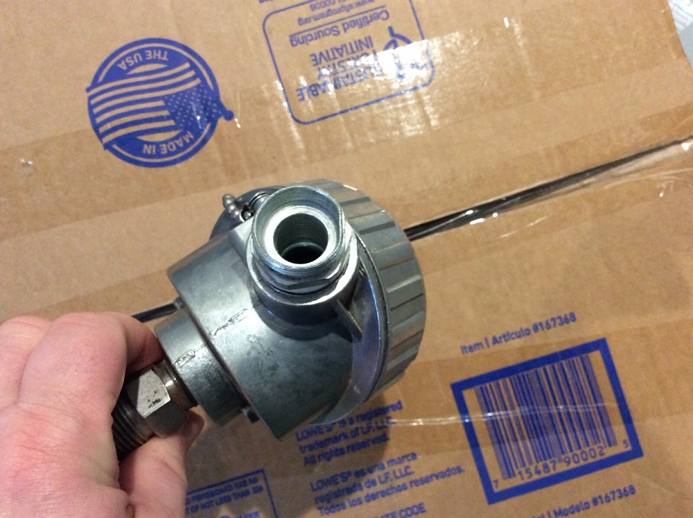 Pyromation Thermocouple with Connection Head Used