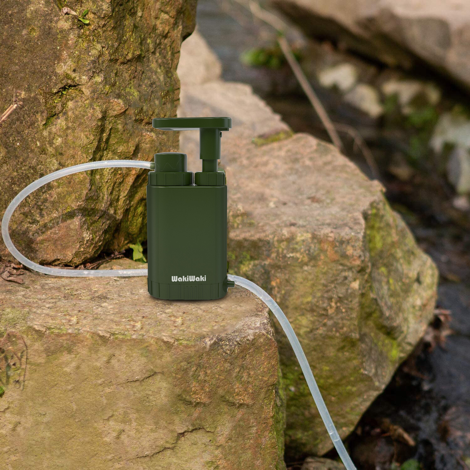 Hand-Pump Portable Water Filter Purification&Filtration 0.1μm Outdoor,Emergency