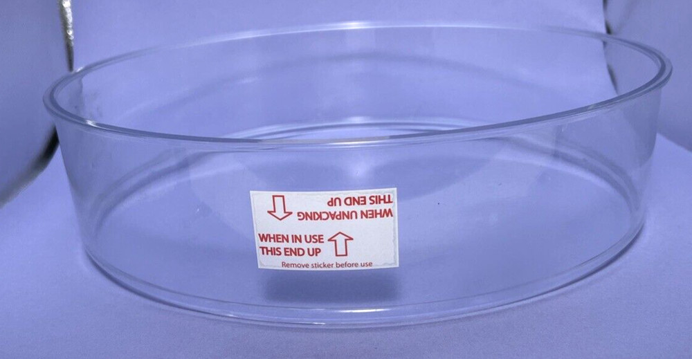 NuWave Extender Ring Clear Oven Harthware Replacement Part Plastic 3" Genuine