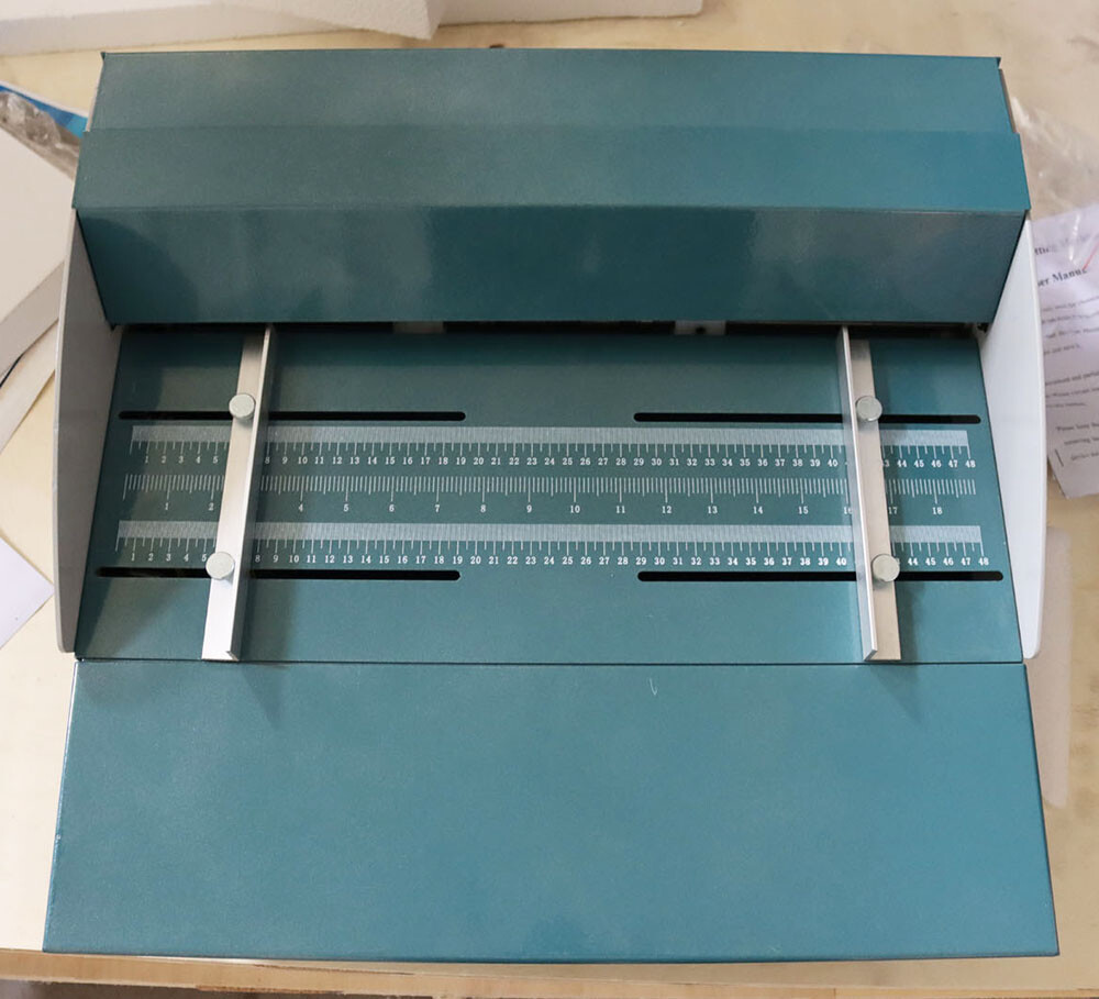 Creasing Machine Creaser Scorer Perforator 110V Workbench Paper Cutter 18in