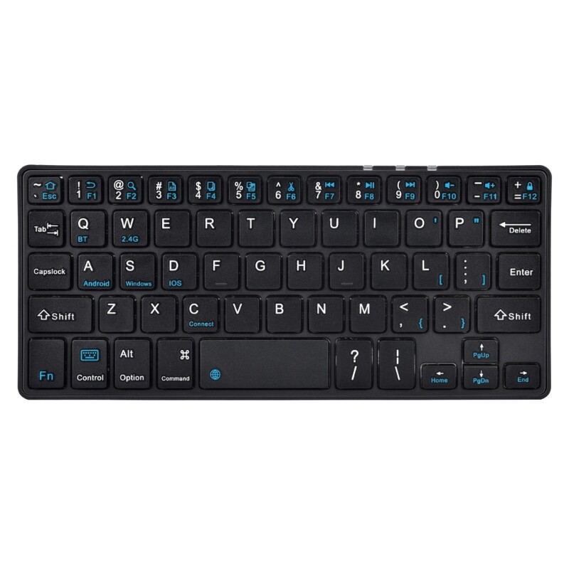 Double Mode Keyboard Wireless Bluetooth-compatible 5.0 And 2.4GHz Connection