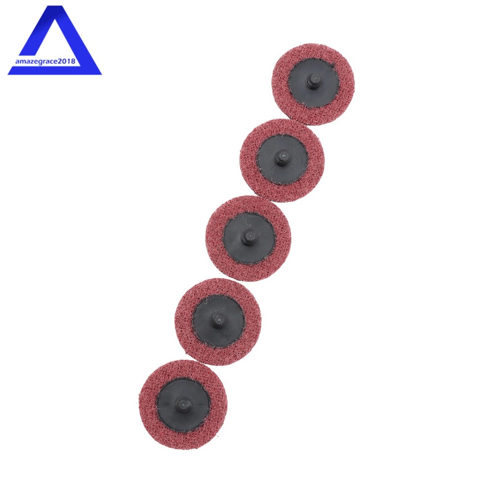 Surface Conditioning Quick Change Discs, 2" Red (Medium) Prep Pad - 25 Pack