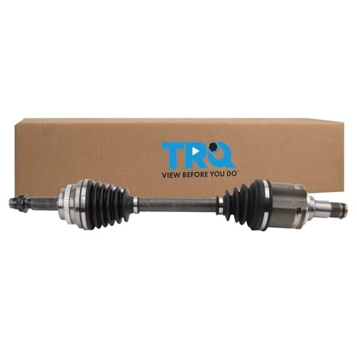 TRQ Front Left CV Axle Shaft Assembly Drivers Side Compatible with 2005-2010 Sci