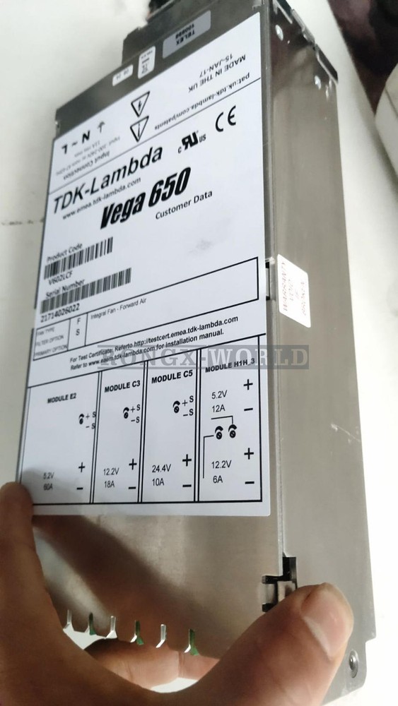 1pc USED Lambda Power Supply Vega650 V602LCF