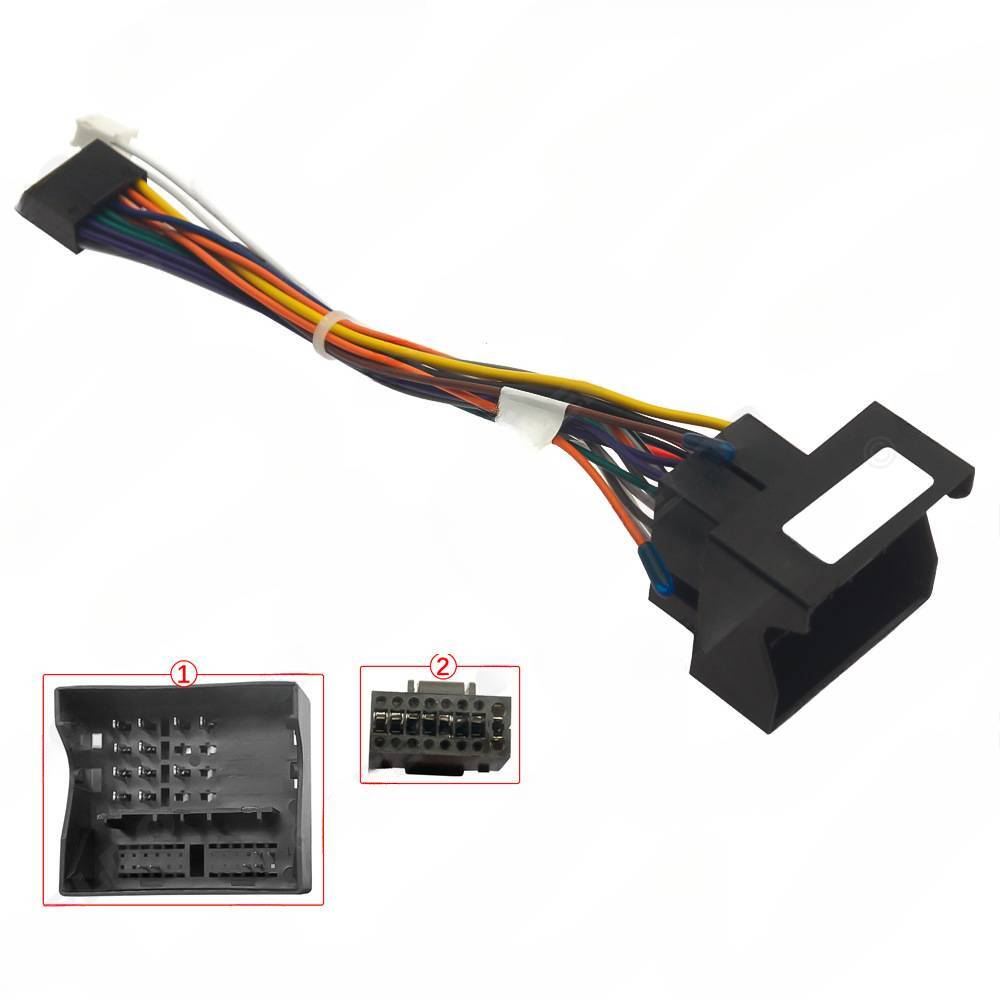 for Borui Android navigation modification cables,audio modification power cables