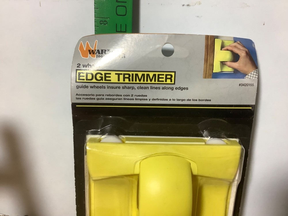 Warner Tool Products- 2 Wheel Paint Edge trimmer New (sealed)