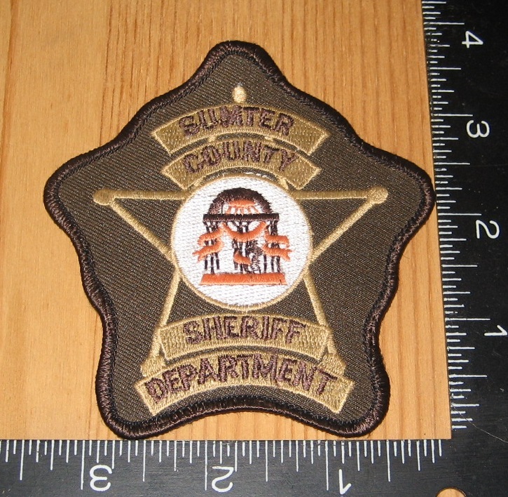 Sumter County Georgia Sheriff Department Cloth Patch Only