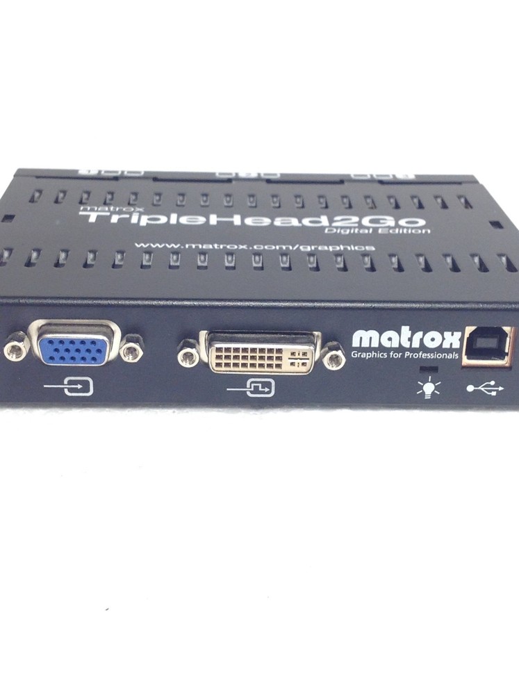 Matrox T2G-D3D-IF TripleHead2Go Digital Edition DVI VGA Multi Display Adapter