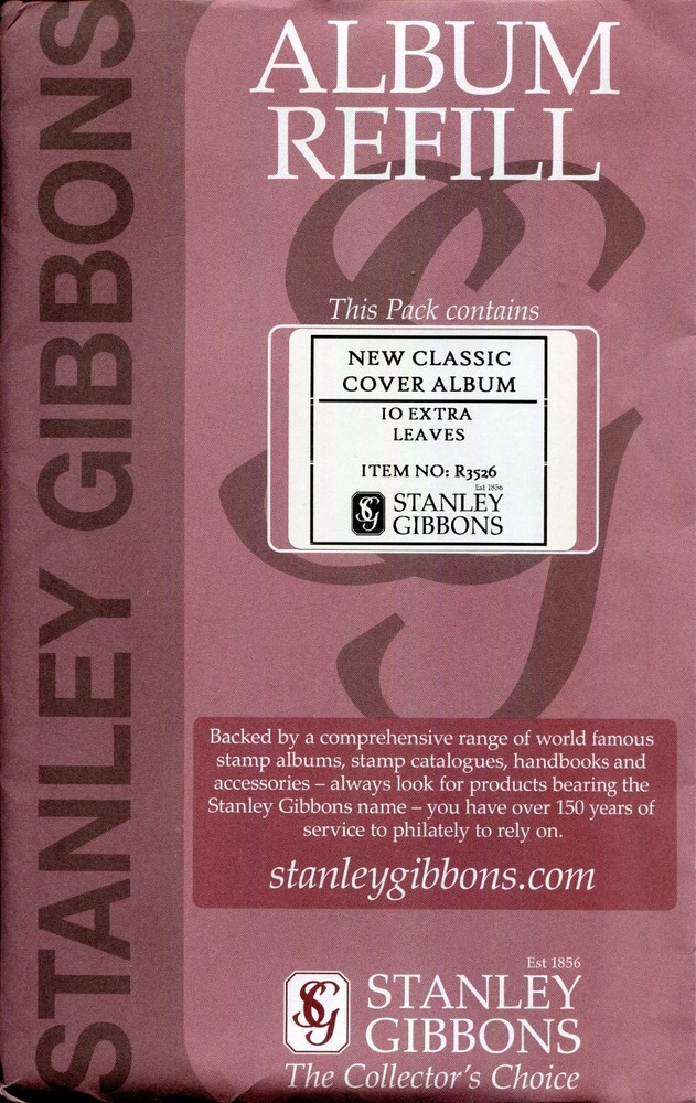 3 x NEW CLASSIC COVER ALBUM REFILLS (10 LEAVES IN EACH) PLEASE READ DESCRIPTION