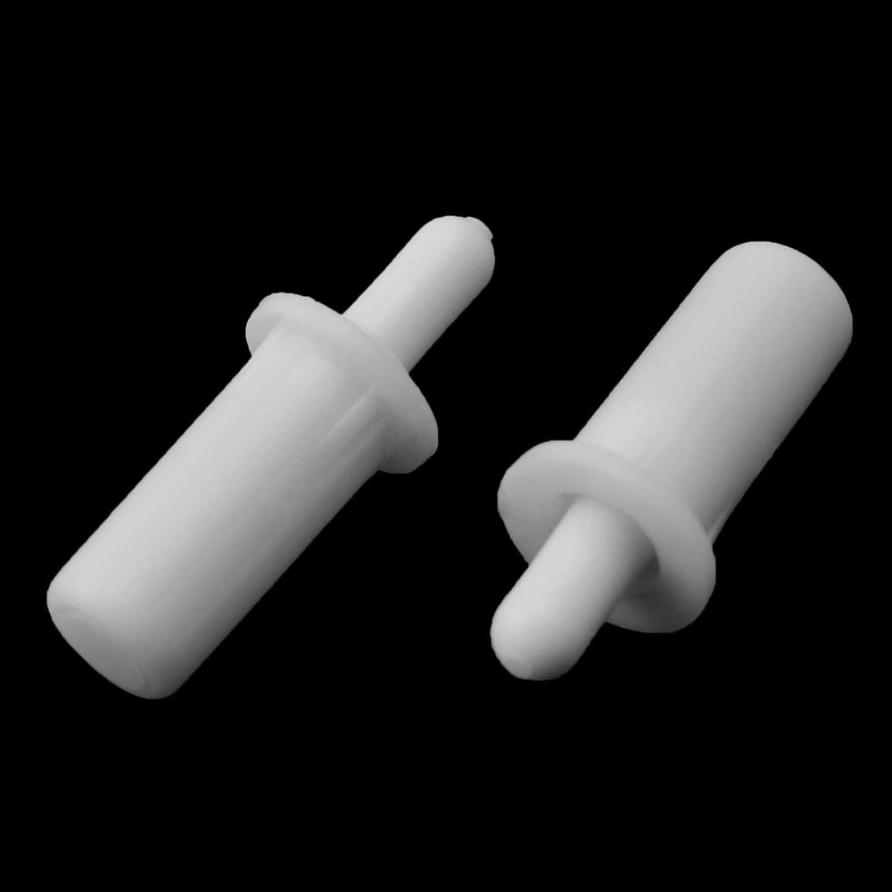 Durable 20PCS White Louver Spring Pins - Rust Resistant Maintenance Solution