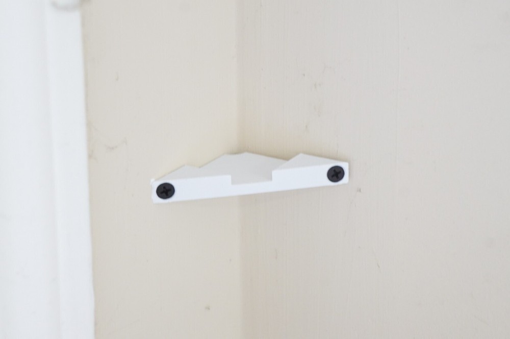 Corner Wall Mount Bracket Shelf for Ring Alarm Motion Detector