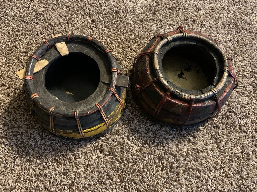 Handmade Vintage Hand Drums 7.5”