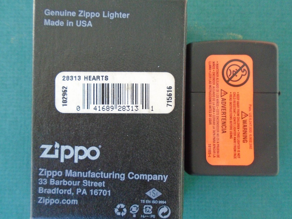 Zippo Heart lighter