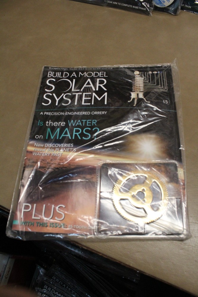 Build A Precision Mechanical Solar System by Eaglemoss Sealed Issues #15-20