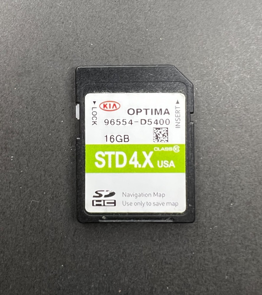 2016-2018 KIA OPTIMA MAP NAVIGATION SD Card 96554-D5400 OEM