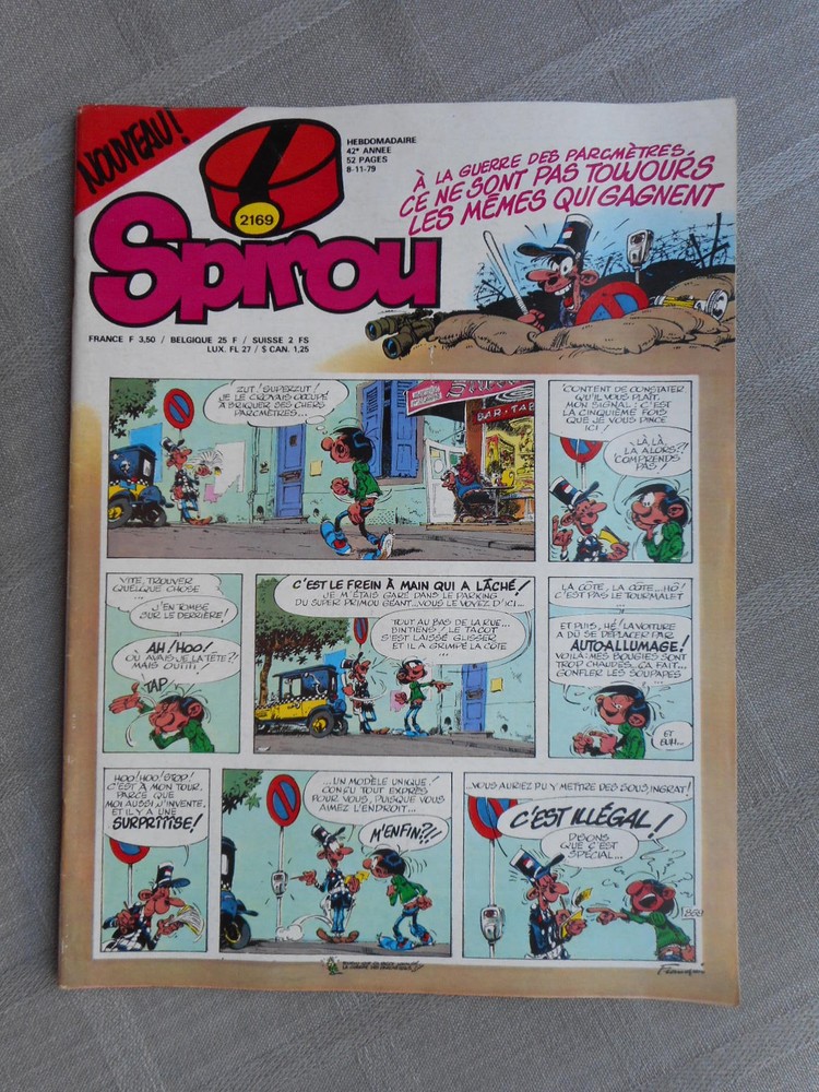 Spirou Weekly No. 2169 Good Condition Complete