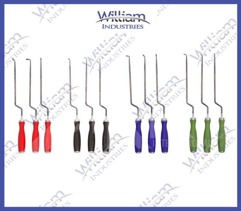 MIS Lumbar Spine Surgery Curettes Set 12 Instruments