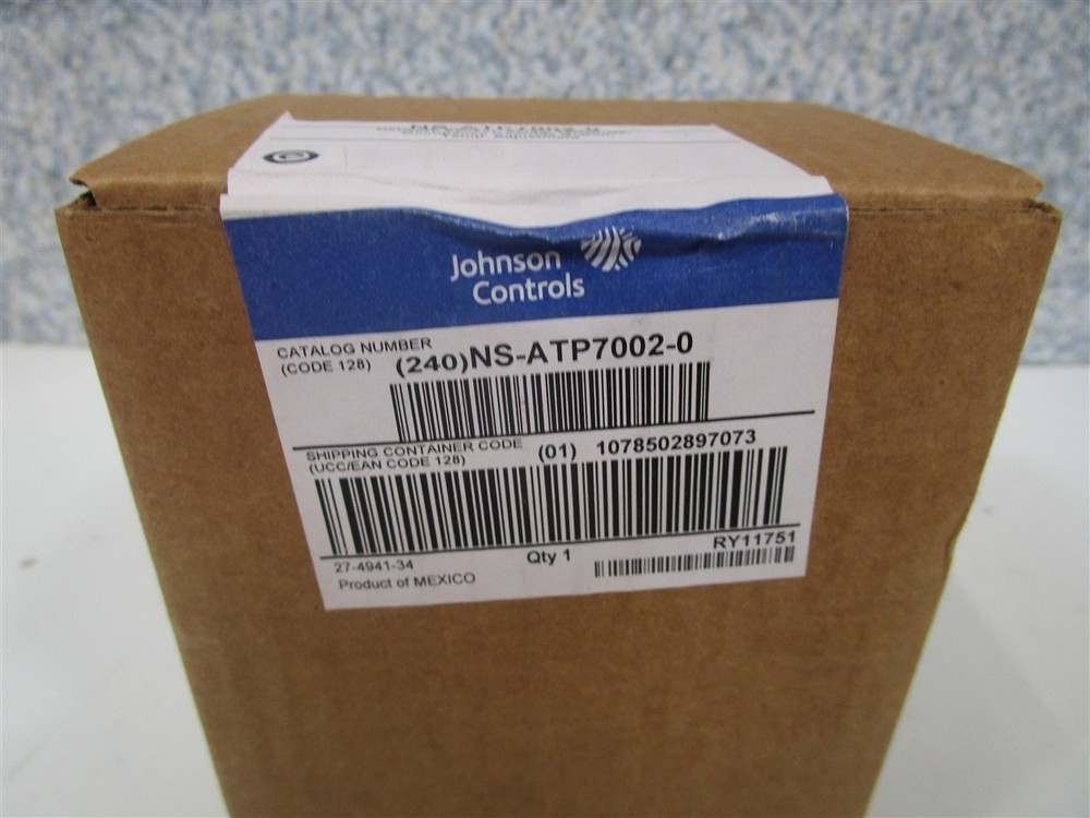 JOHNSON CONTROLS NS-ATP7002-0 Network Sensor Screw Terminals Override Button NEW