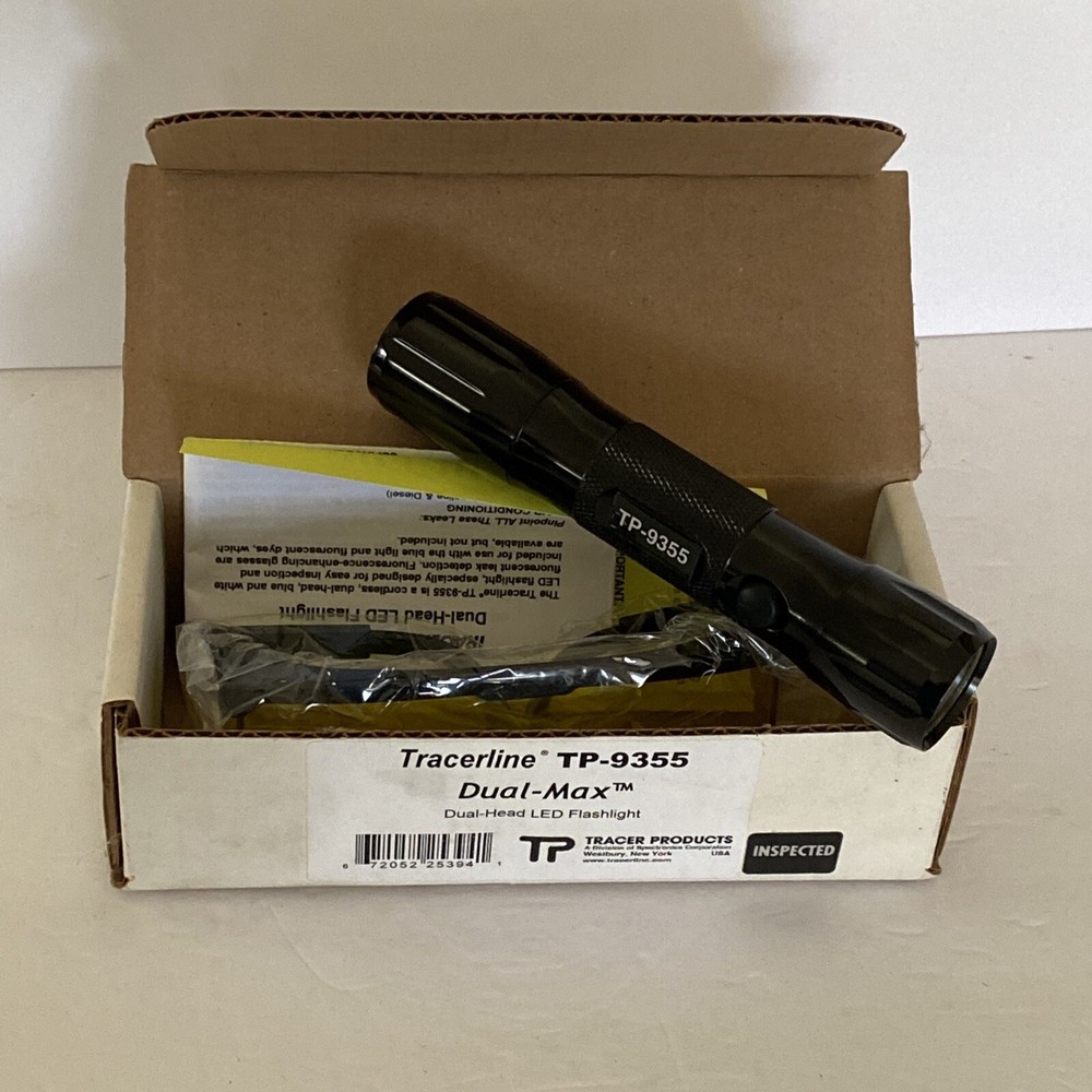 Tracerline TP9355 Dual-Max Cordless Multi-Function Flashlight Blue/white 3 x AAA