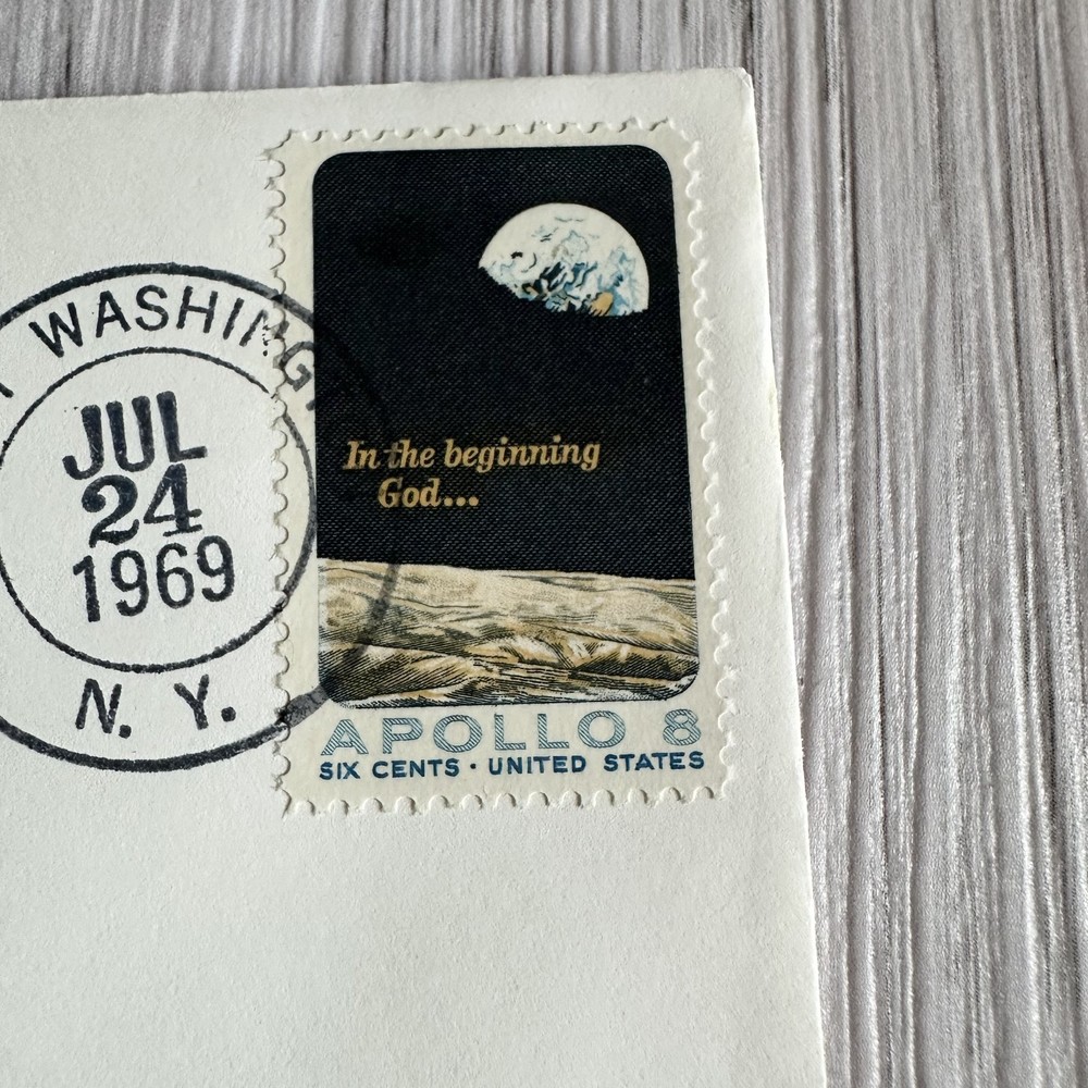 FDC 1969 Pacific Splashdown Port Washington