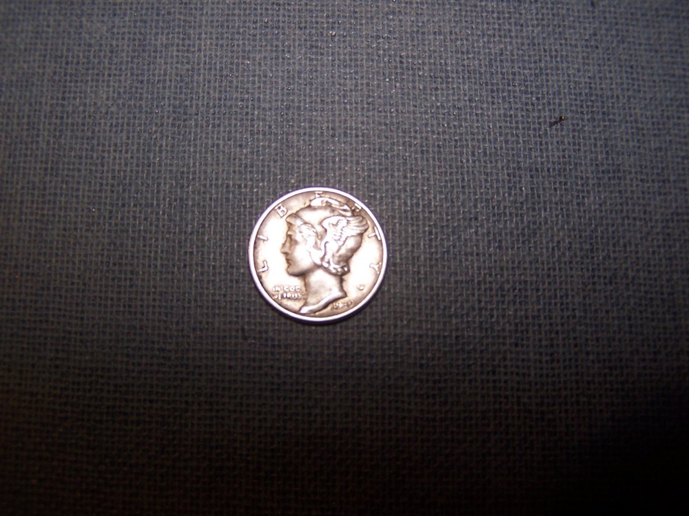 1939 Mercury Dime