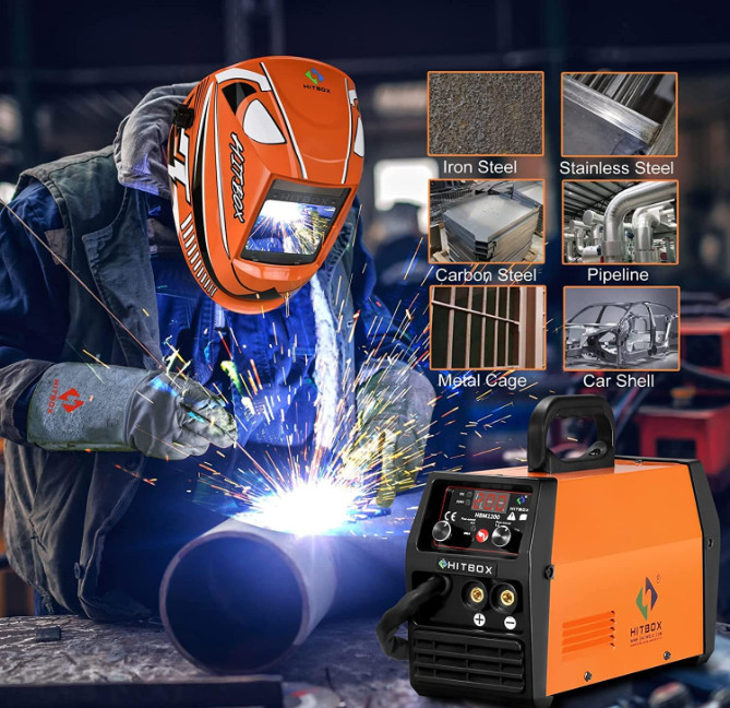 HITBOX 110V/220V 200A 3in1 MMA Welder Gasless MIG Welder LIFT-TIG Welder Machine