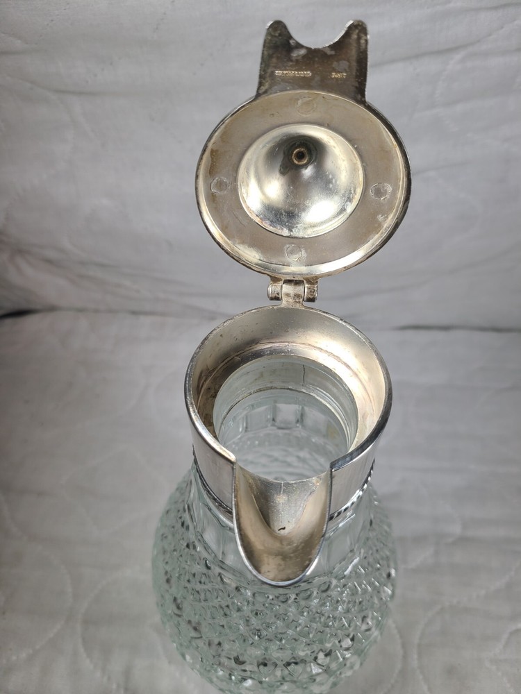 Sheraton Water Pitcher/Decanter-Silver Plate