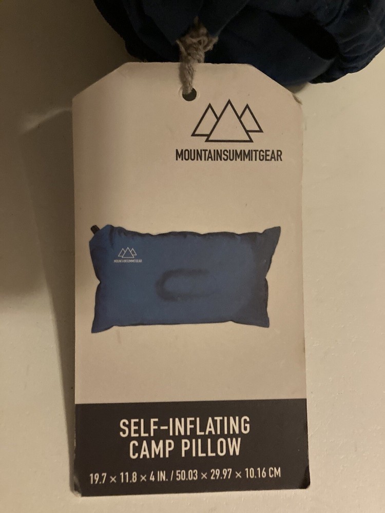 NEW Self Inflating Camp Pillow by Mountain Summit Gear