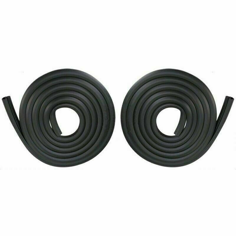 Rubber Door Seals Weatherstrip Pair Set Truck for 73-79 Ford F100 F150 F250 F350