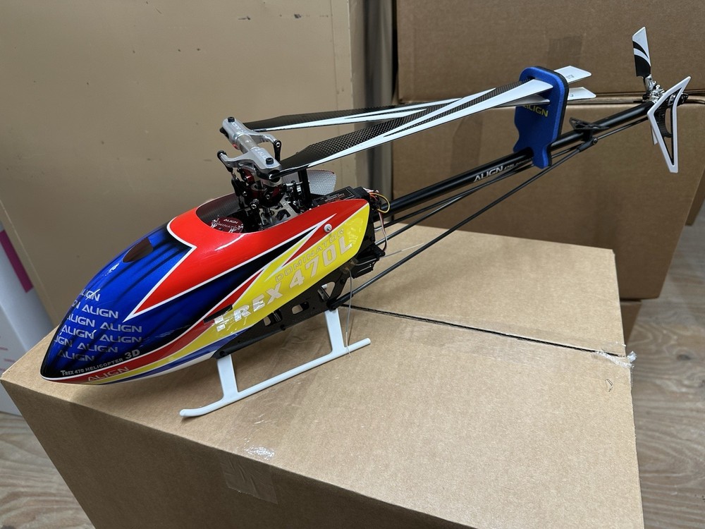 Align T-REX 470L Dominator With Spektrum Flight Controller! Mint condition!!!