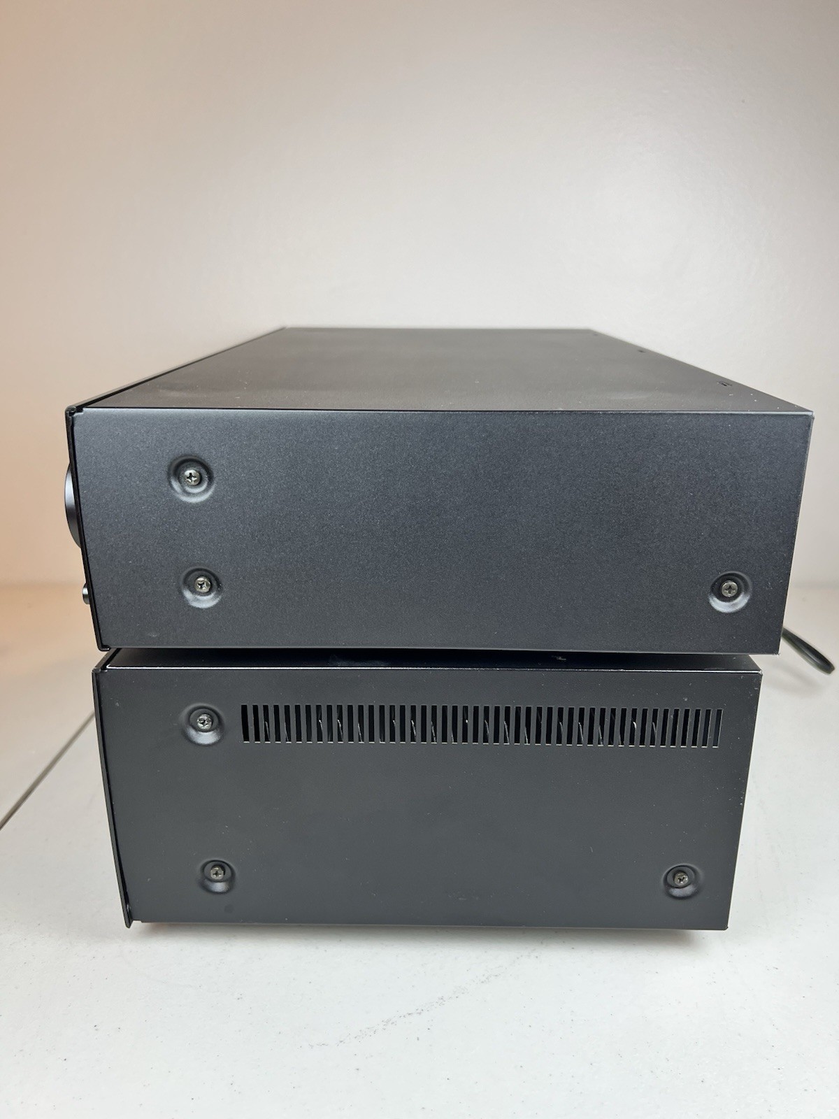 Vintage Kenwood KM-992 Stereo Power Amplifier & KC-992 Control Amplifier Tested