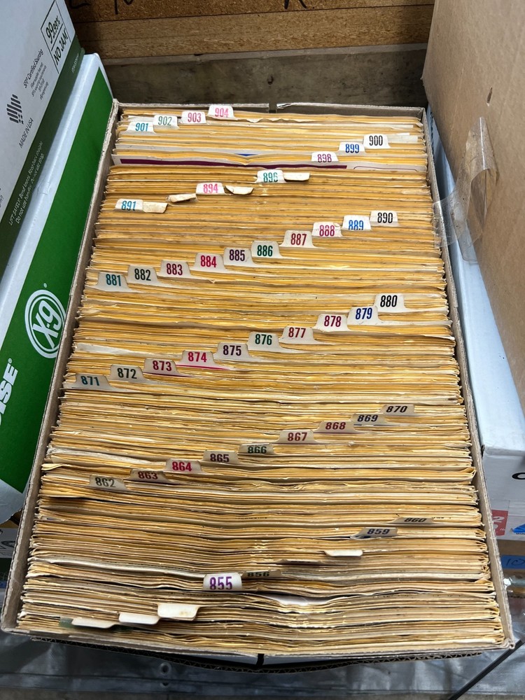 SAMS Photofact Folder Sets 851-904