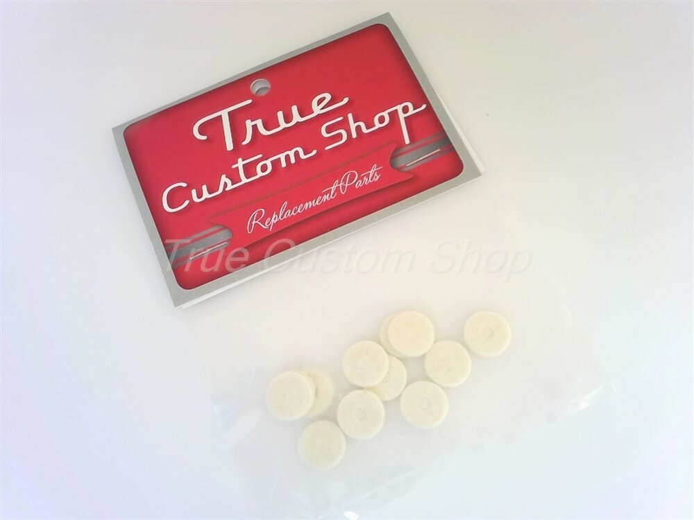 True Custom Shop® Strap Button Mounting Felt Washers for Fender Guitars