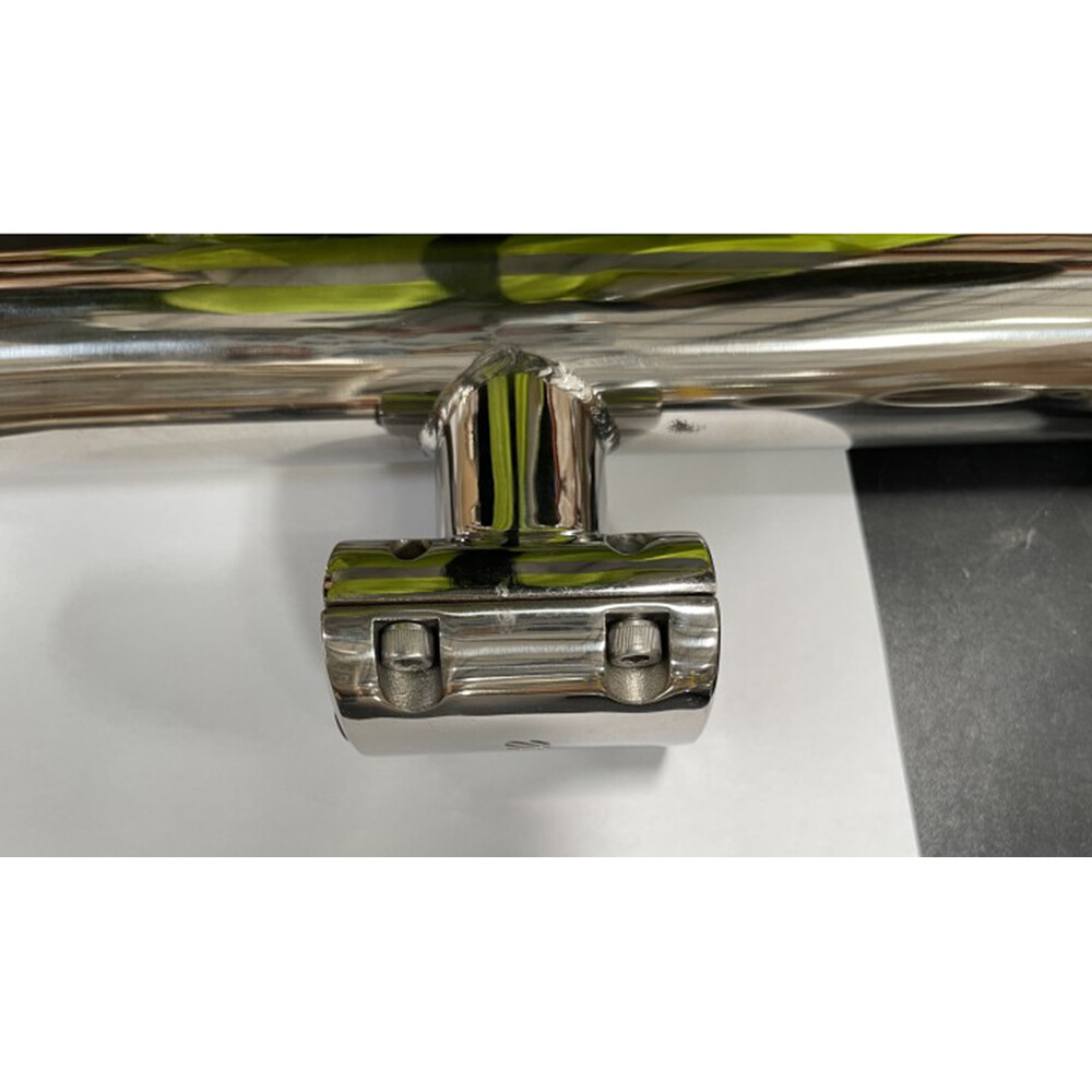 Fishing Console Boat T Top Rocket Launcher Stainless Steel 2"Clamp 5 Rod Holder