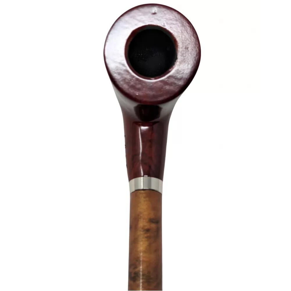 15" Cherrywood Churchwarden Gandalf Pipe Long Stem Bent Tobacco Pipe