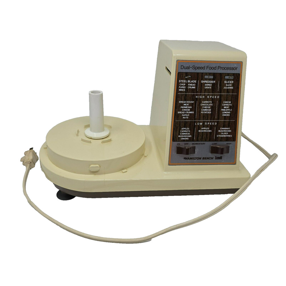 Hamilton Beach Scovill Dual-Speed Food Processor 702-3 Base Only Replacement