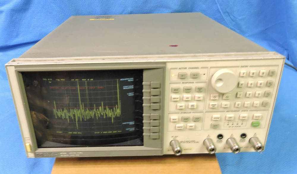 HP Agilent 8753C Network Analyzer 300kHz-3GHz / Softkeys Not Responding Repair