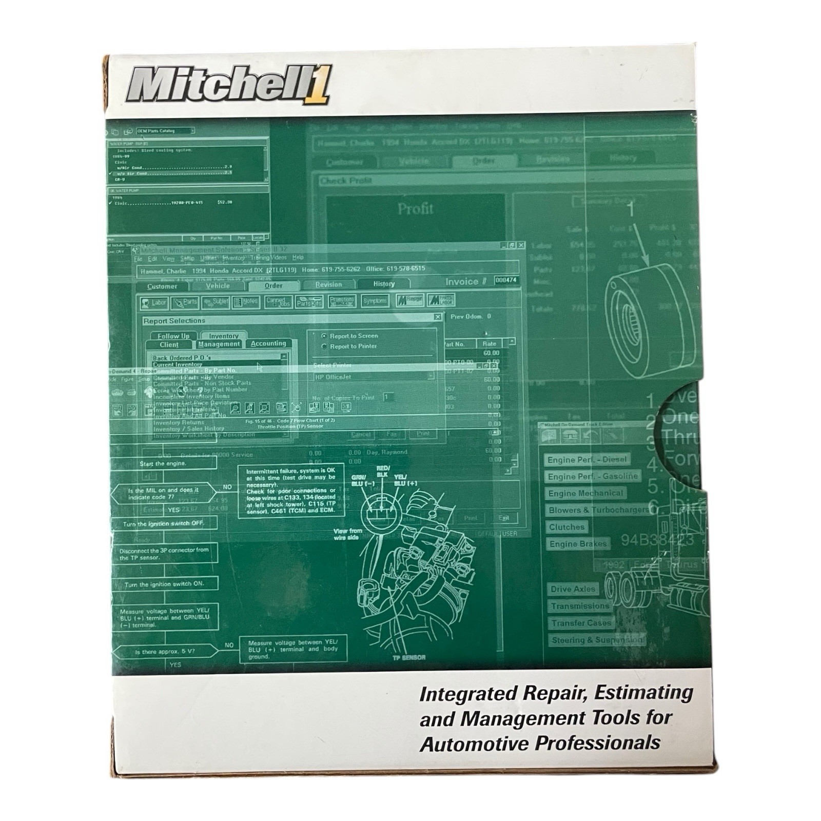 Mitchell1 Integrated Repair Estimating And Management Tools Software