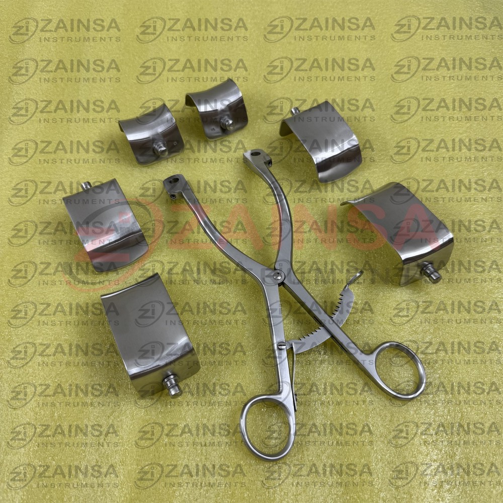 Kolbel Self Retaining Retractor with 6 Blades Shoulder Retractor System Germany