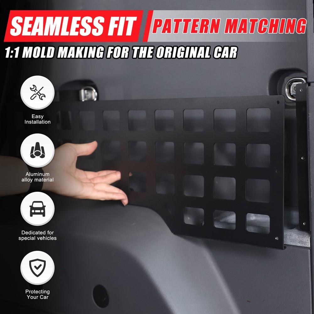 Storage Panel Rear Trunk Right Side Rack Storage For INEOS Grenadier 2020+