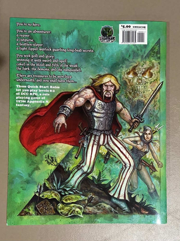 Dungeon Crawl Classics: Quick Start Rules & Intro Adventure by Goodman Games