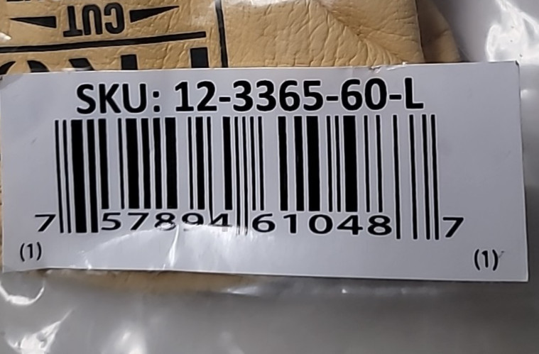 Youngstown Glove 12-3365-60-L FR Ground Gloves Lined with Kevlar, Large, Tan