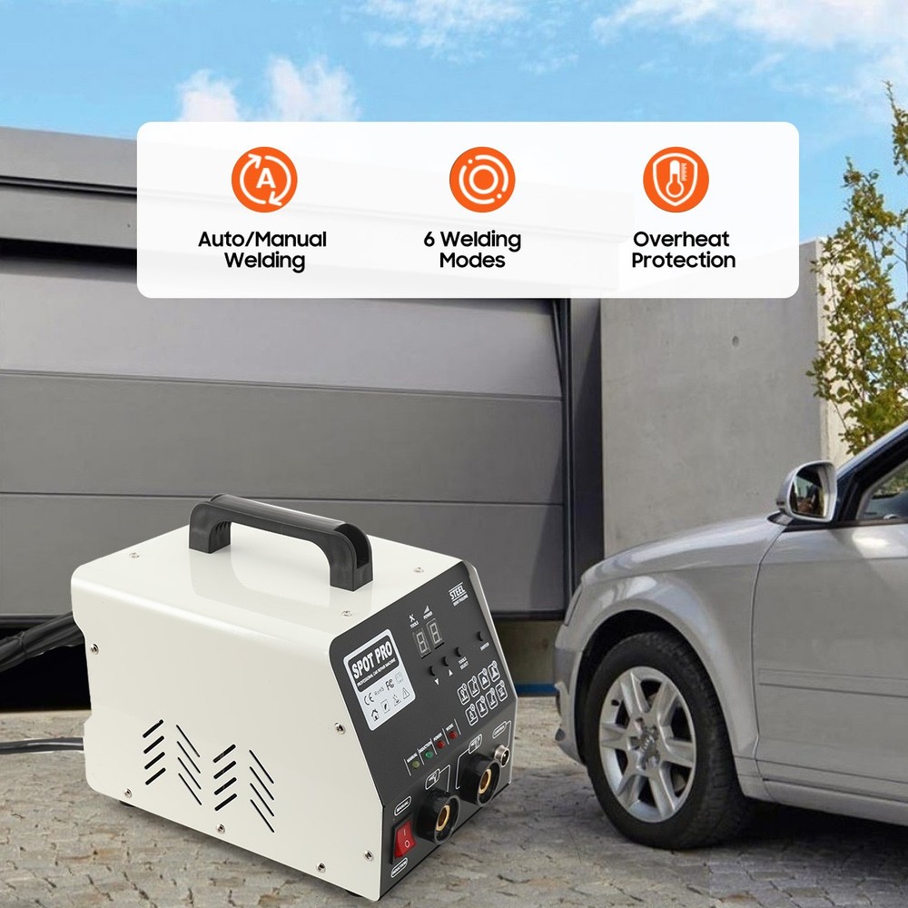 Stud Welder Dent Repair Kit Spot Welding Dent Puller Machine with 7 Modes