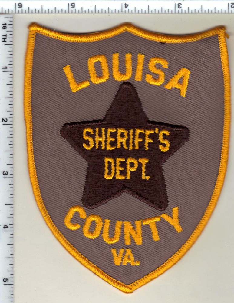 Louisa County Sheriff's Dept. (Virginia) Shoulder Patch from 1987